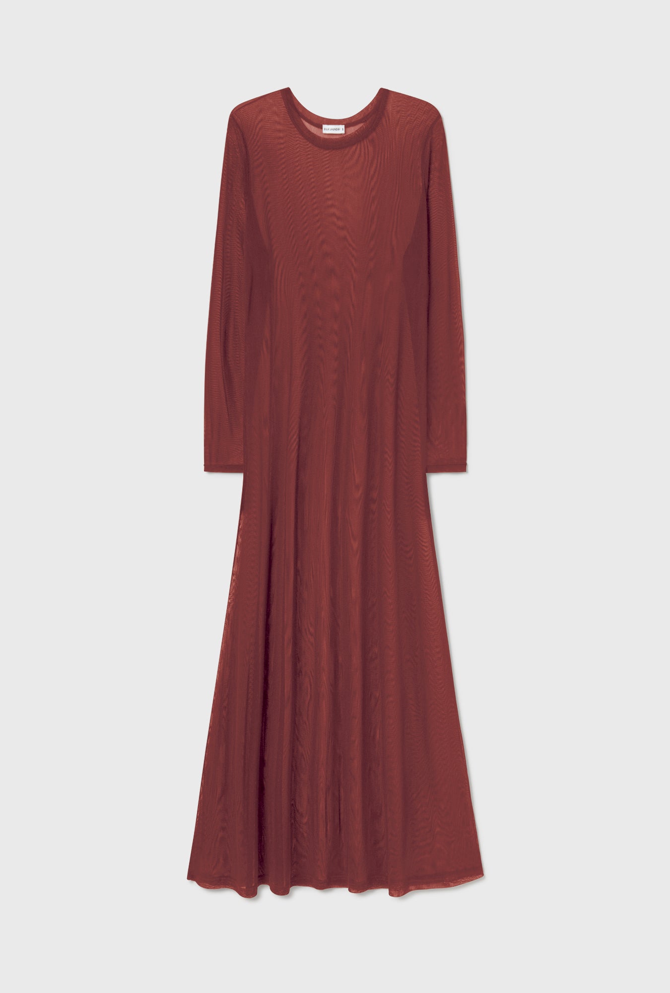 Robe longue en maille à manches longues Canyon