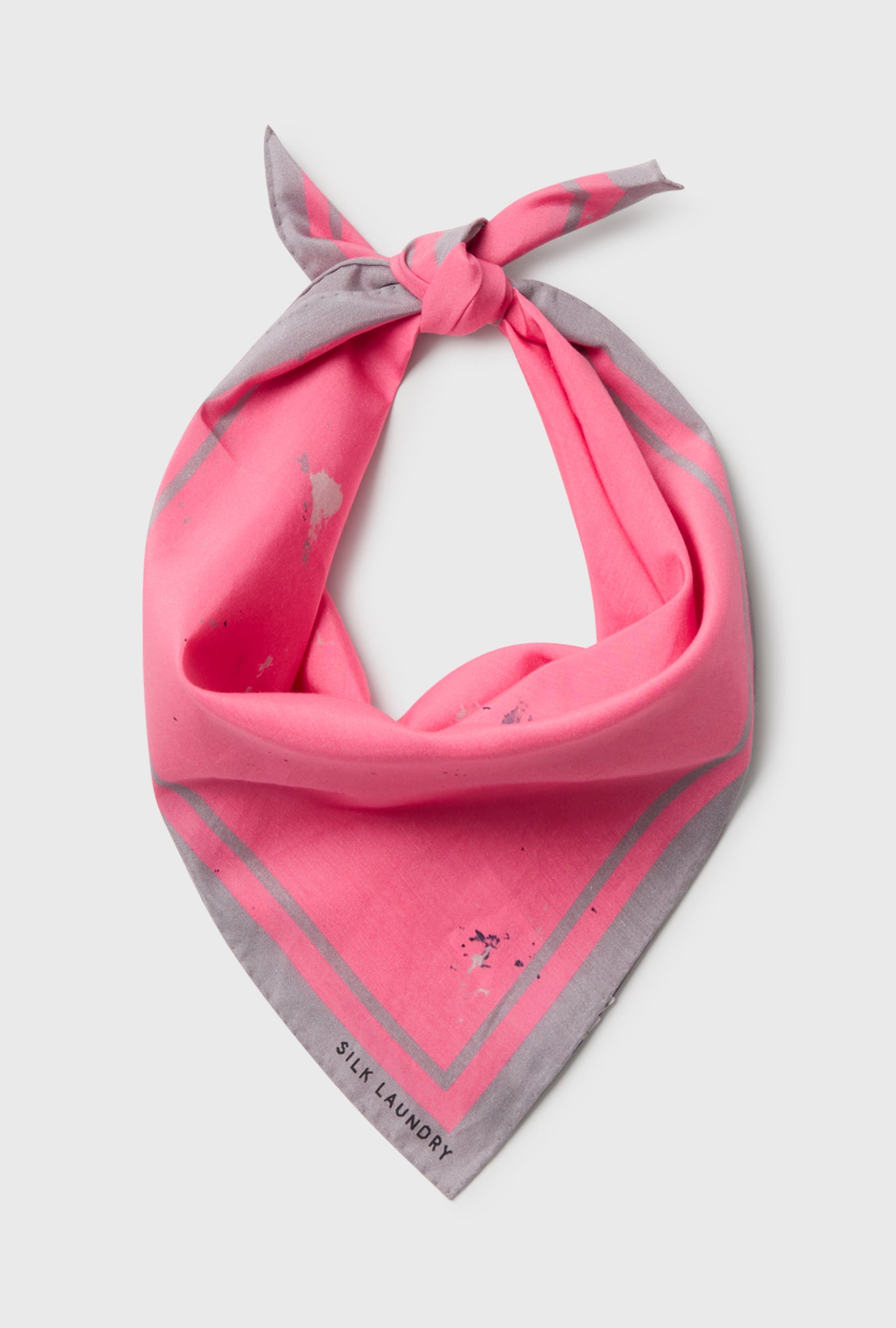 Cotton Silk Scarf Hog Wash