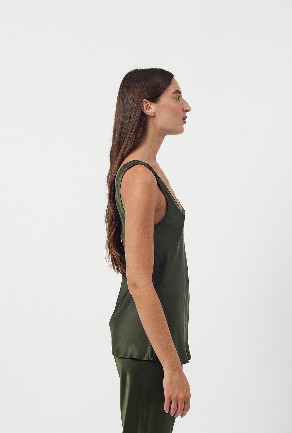 Scoop Neck Tank Cedar